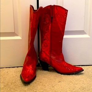 COPY - Fun Sequin Cowboy Boots